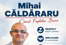 Mihai Căldăraru lansează campania umanitară „Dăruiește Un Pic de Soare, Nu Totală Nepăsare”